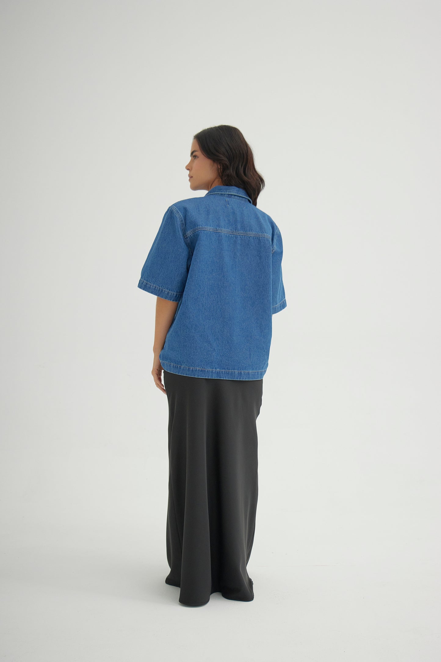 Satén Skirt