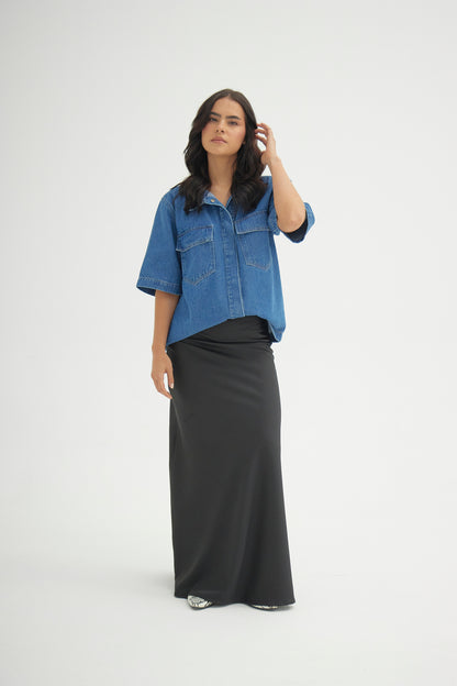 Satén Skirt